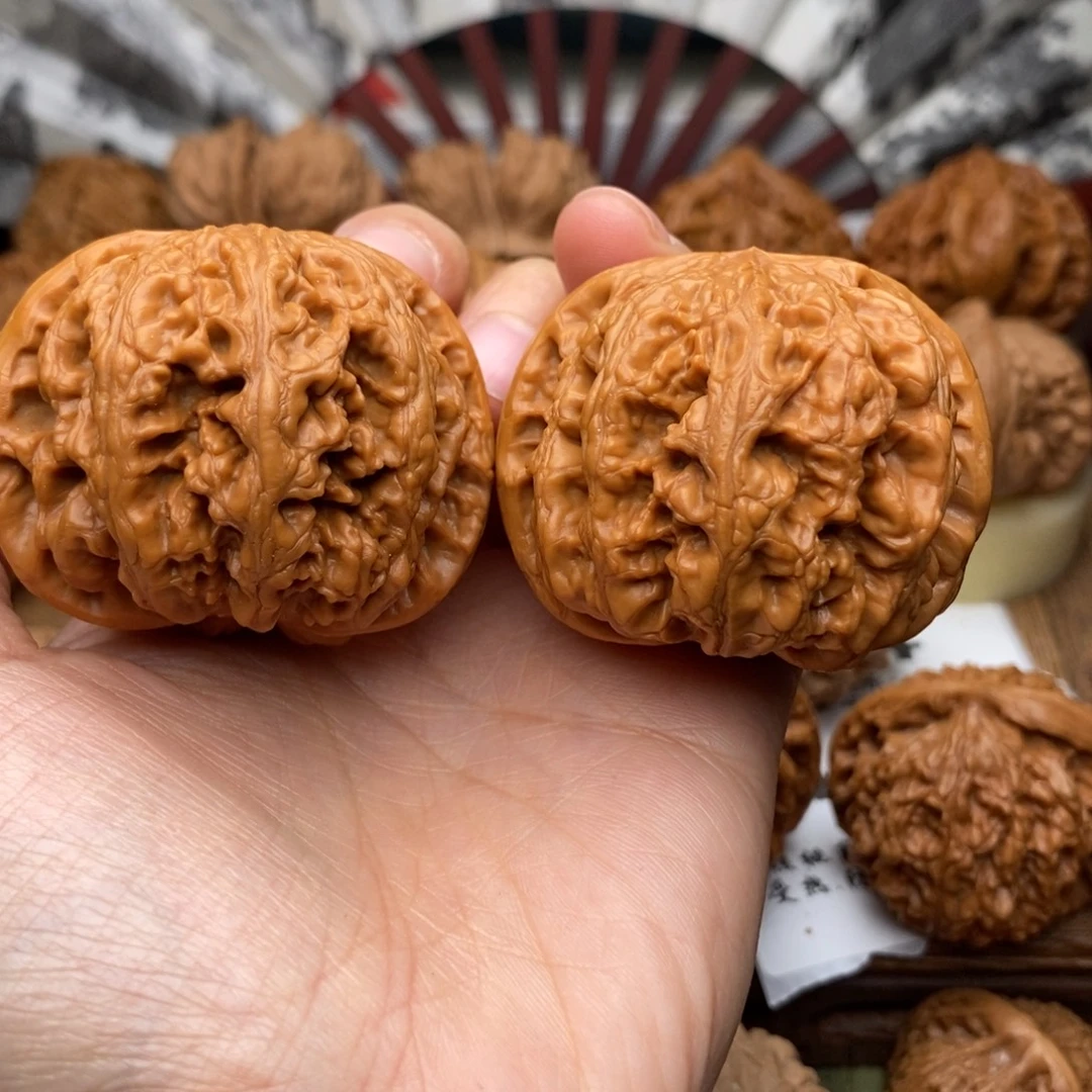 把件文玩核桃606号48粗筋