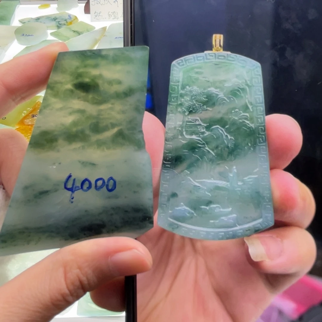 定制翡翠未镶嵌包工