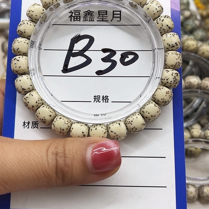 星月菩提吊坠B30///9*8//河豚