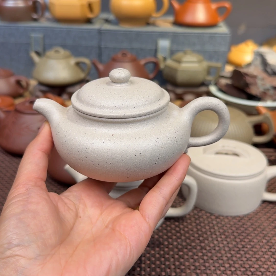 茶壶段泥200毫升左右白玉段