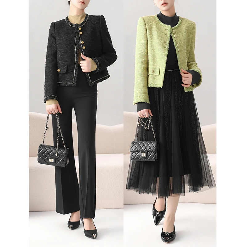 老敏哥高定  新年战服  流光溢彩进口高定面料高级感外套D1222183