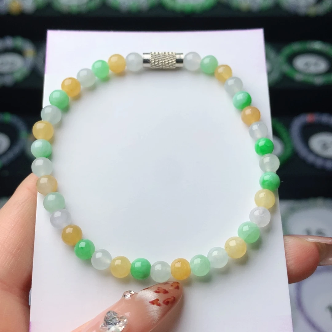 翡翠未镶嵌手链翡翠