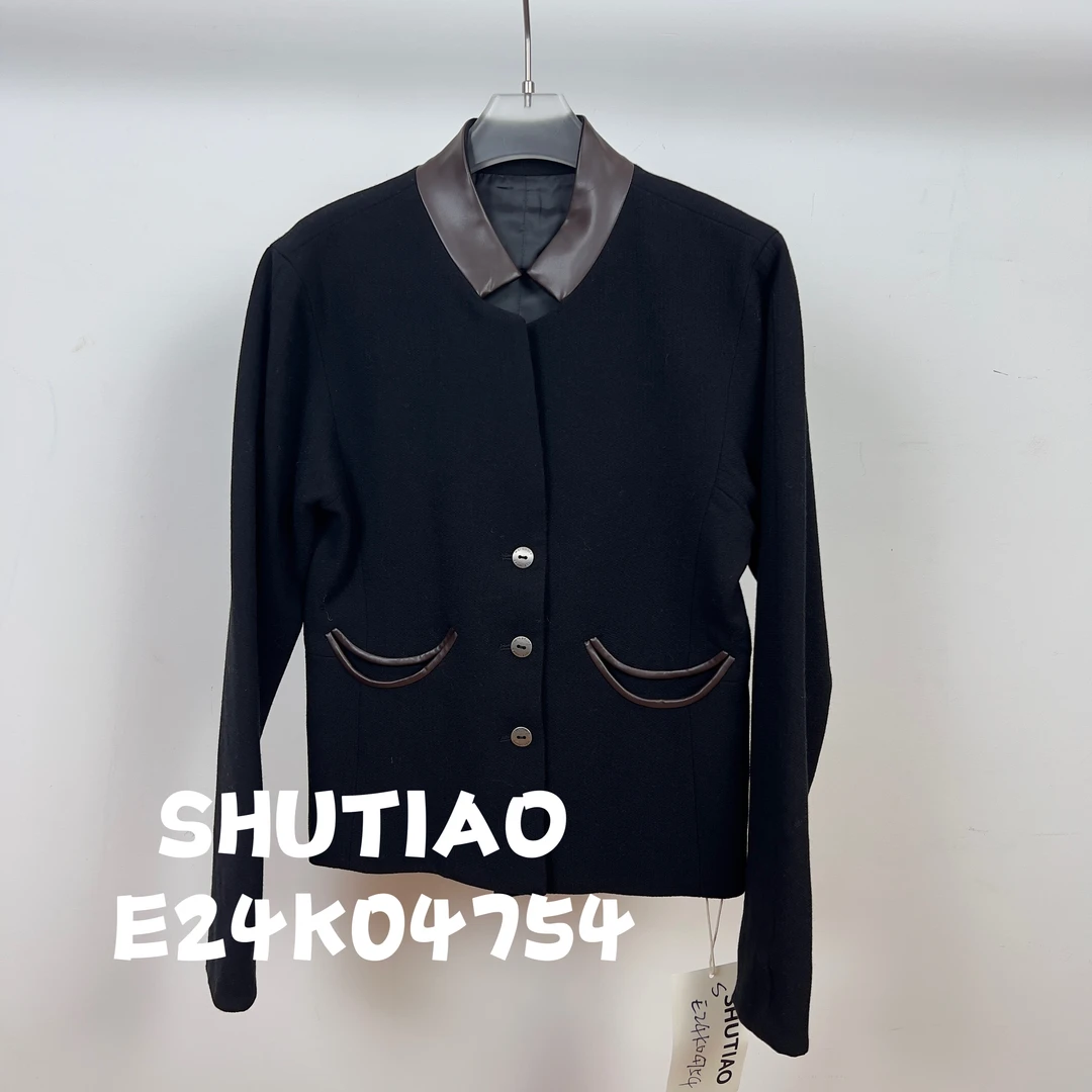 【SHUTIAO】2024秋冬：新款小众设计款外套E24K04754