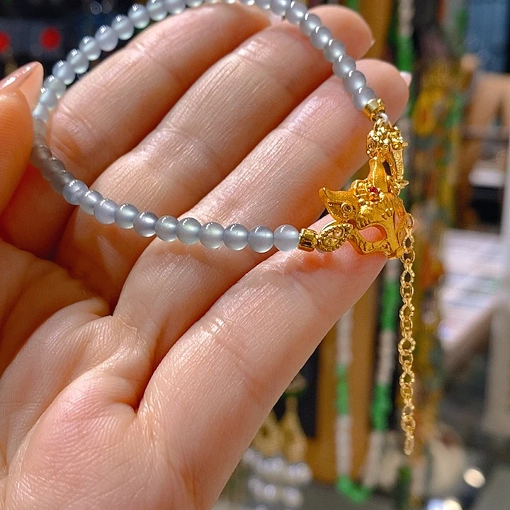 翡翠未镶嵌耳饰翡翠