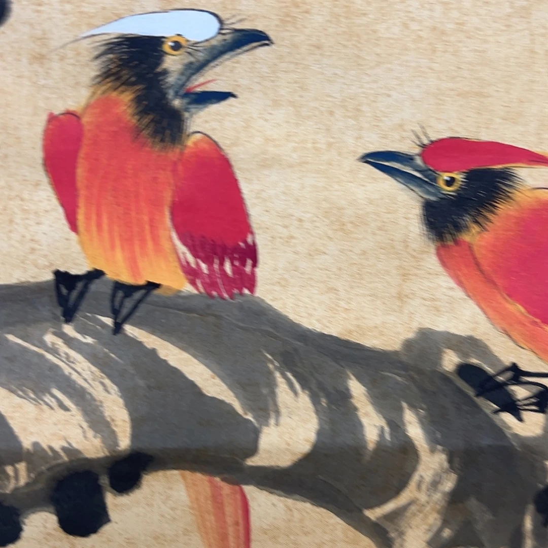 国画国画作品纯手工