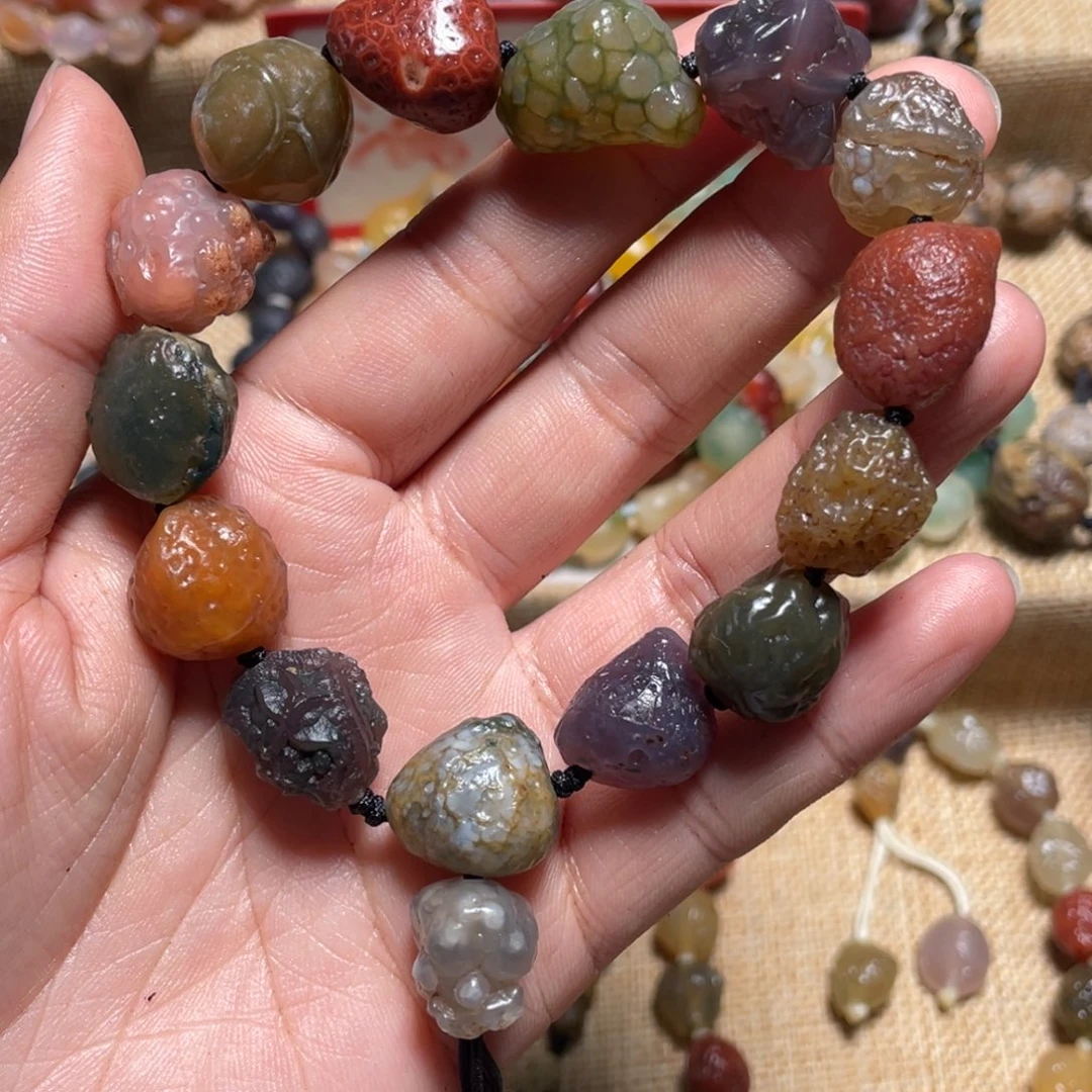 玛瑙/玉髓手链合金