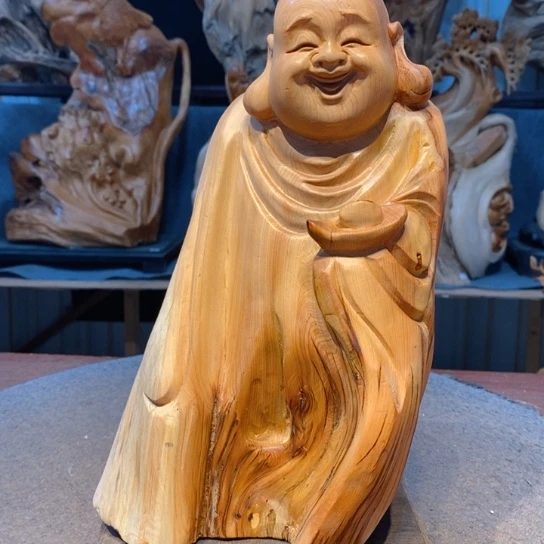 柏木（崖柏）根雕摆件