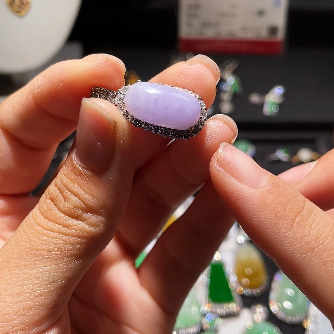 翡翠银S925镶嵌颈饰