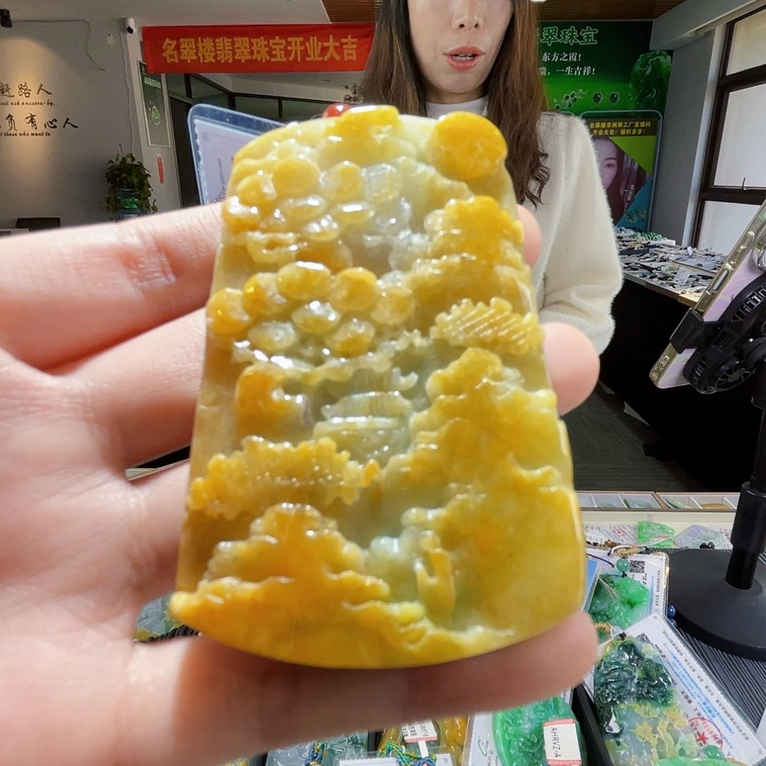 颈饰未镶嵌翡翠翡翠