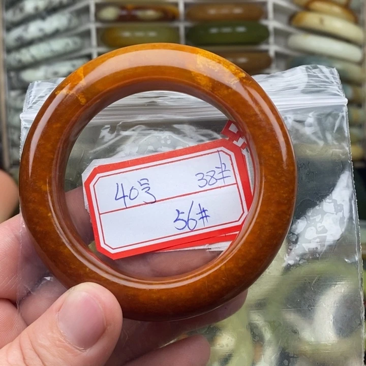 未镶嵌蛇纹石玉手绳