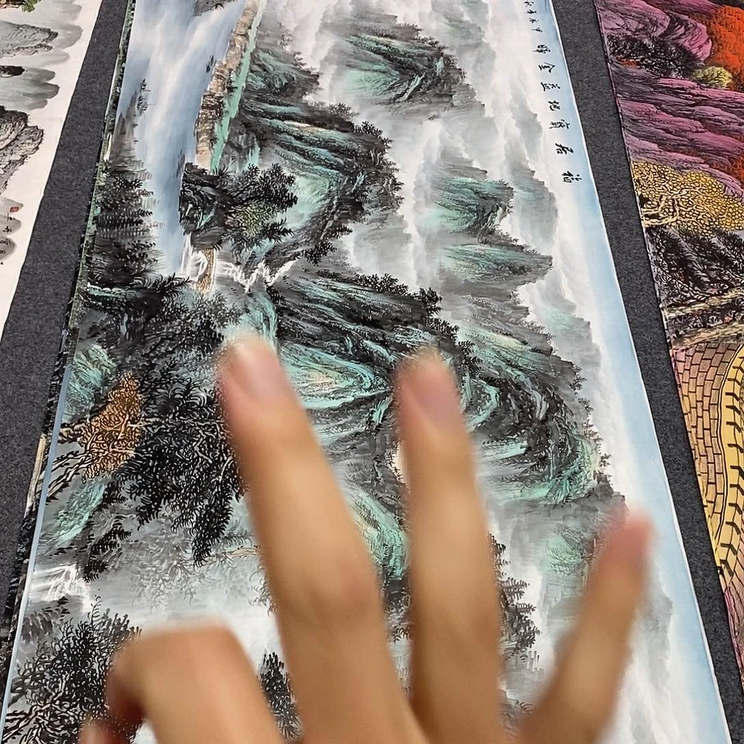 国画画面面画画真的