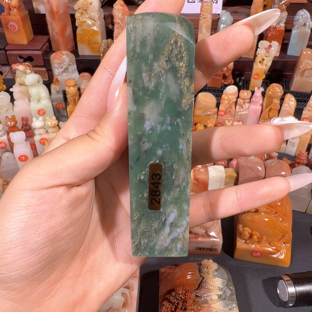 凤***安昌化石印石手工制作