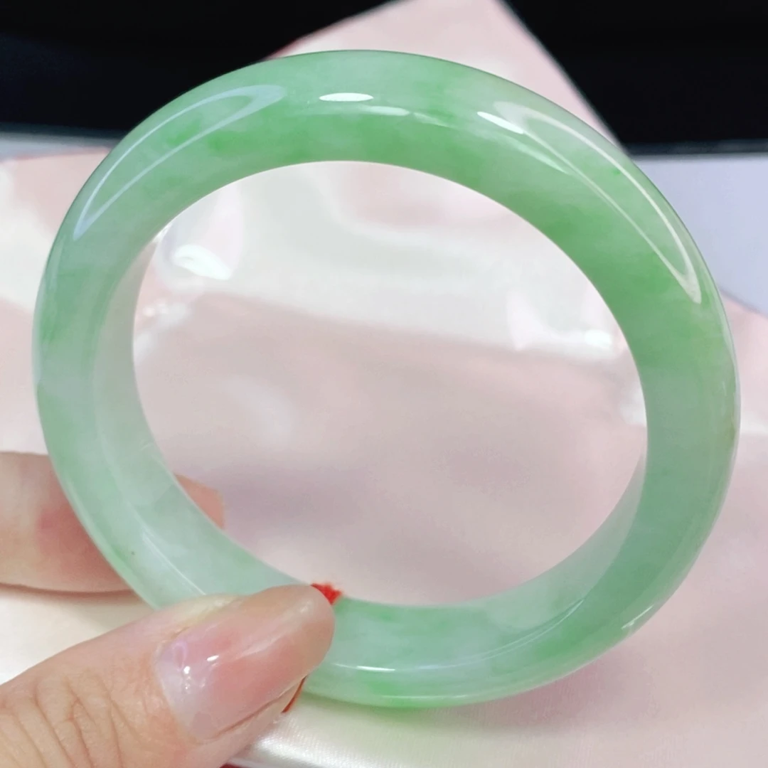 未镶嵌手镯翡翠56.6正圈