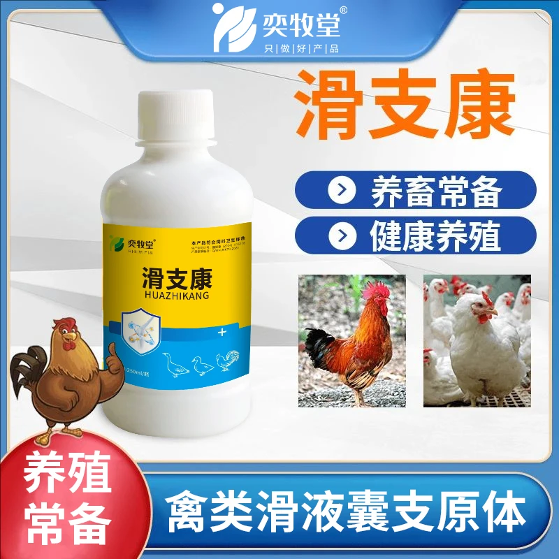 鸡鸭鹅家禽滑支康畜牧添加剂站不起来（新老包装交替发货）