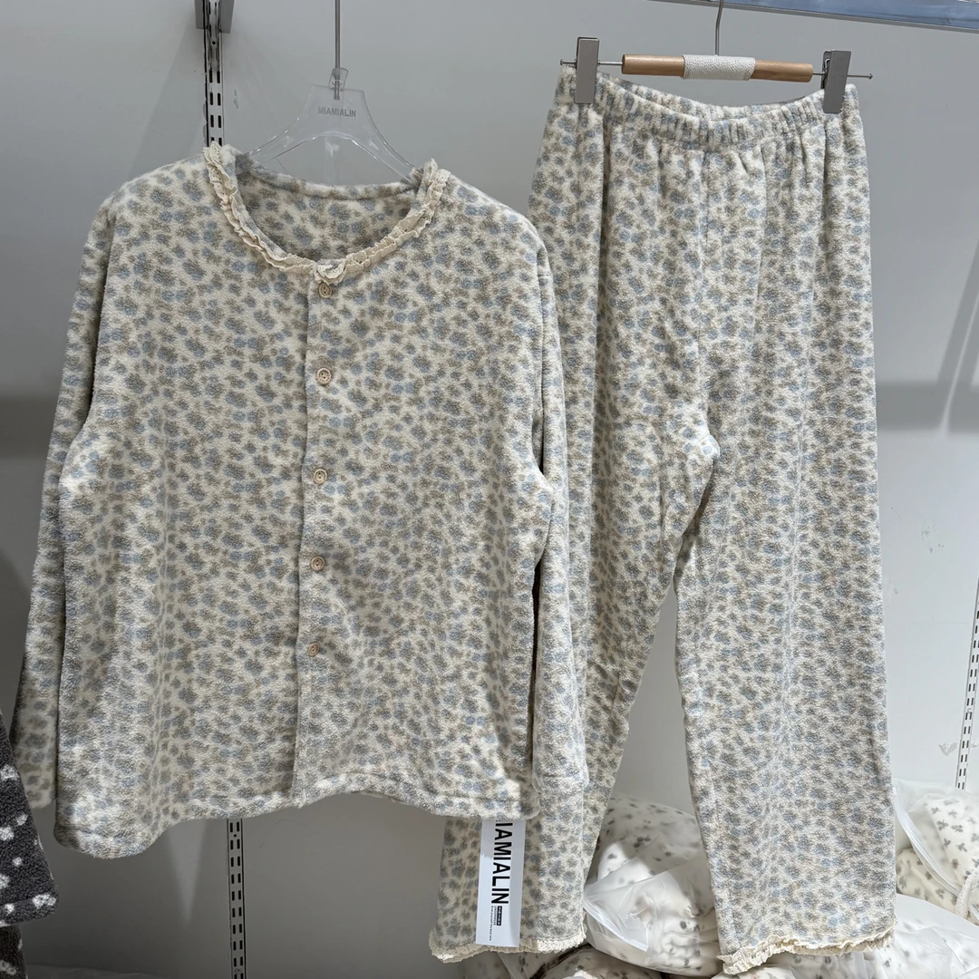 2025秋冬绒感家居服套装