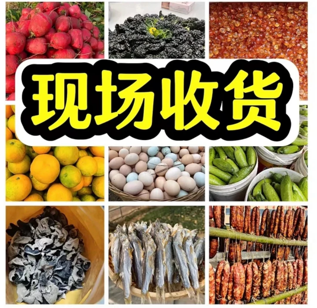 农家自然晾晒干菜现场称重一物一拍