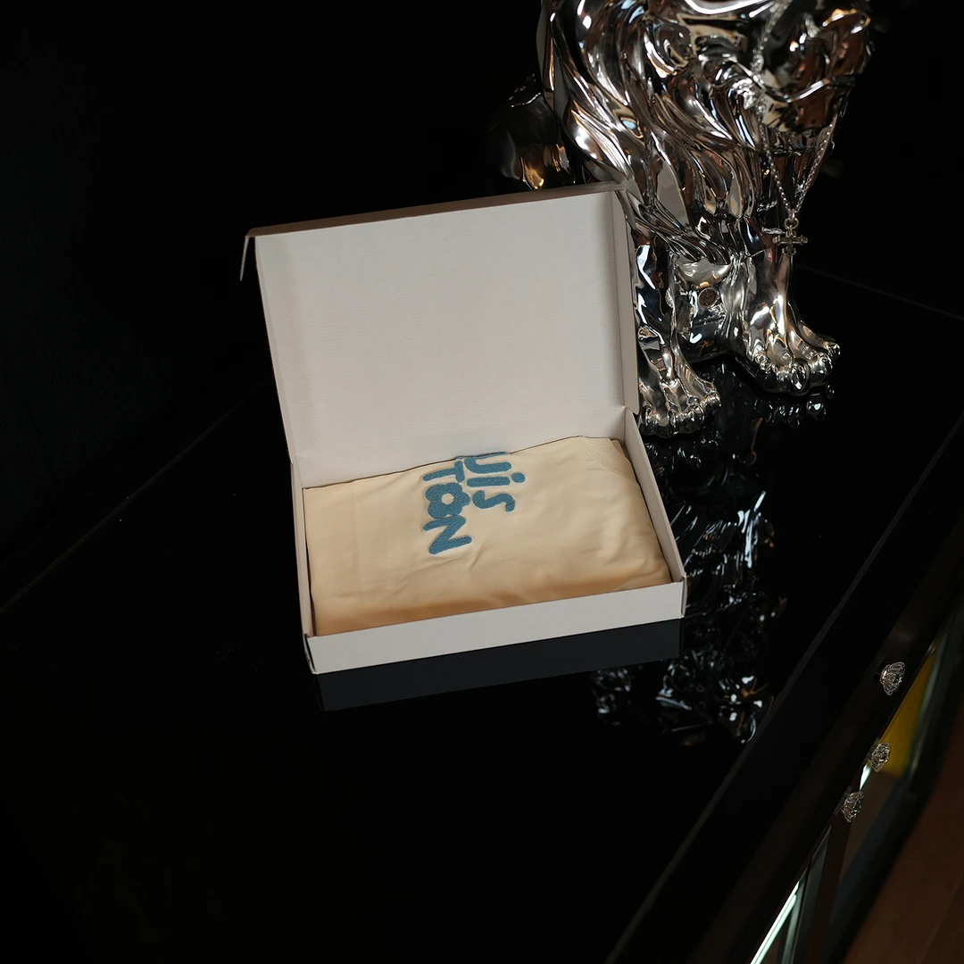 【L+字母】休闲时尚重磅纯棉百搭休闲短袖T恤-KLX-GDTX66380