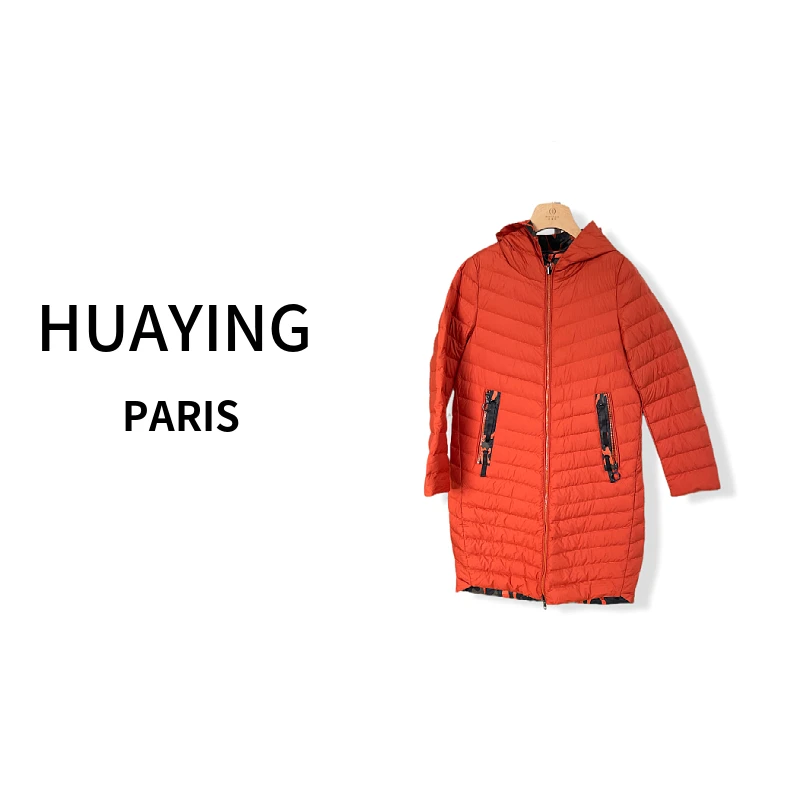 【花楹】时尚两面穿羽绒服88022