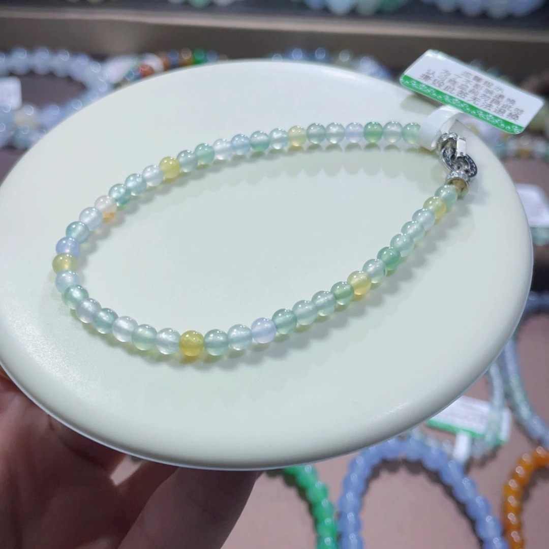 未镶嵌手链翡翠卡3.7