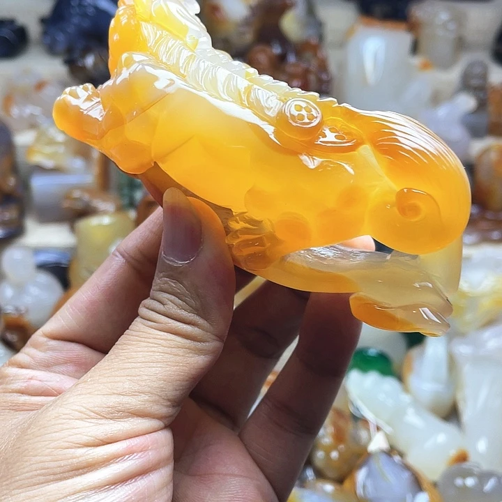 火***人玛瑙/玉髓未镶嵌饰品