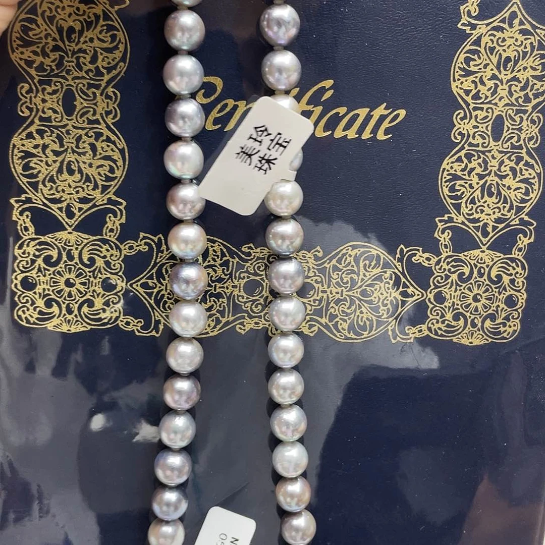 海水珍珠18K金镶嵌颈饰