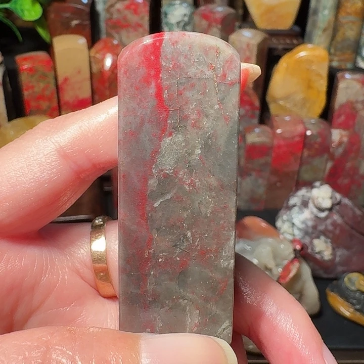 昌化鸡血石老*昌化鸡血石