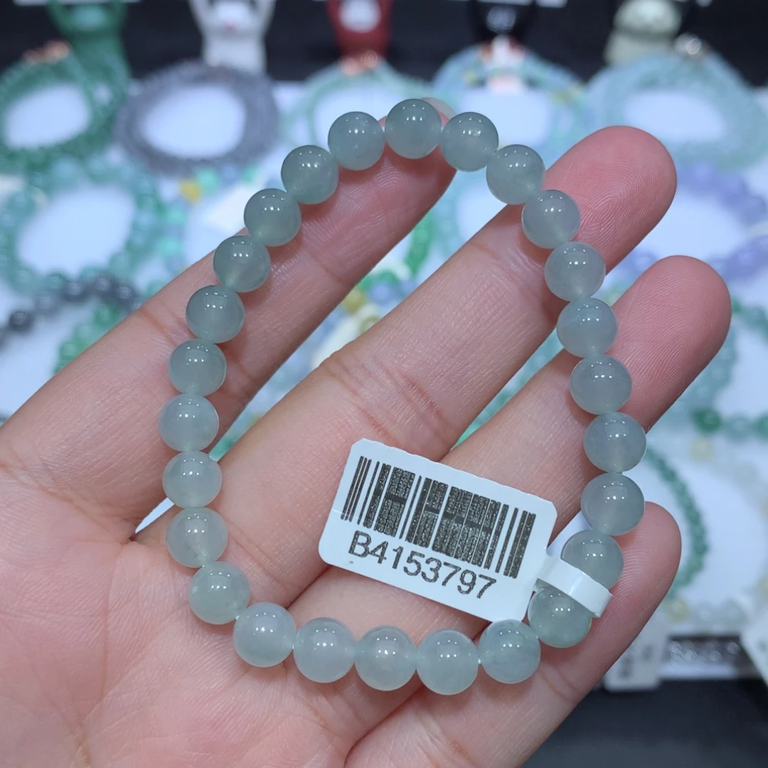 翡翠未镶嵌手串天然