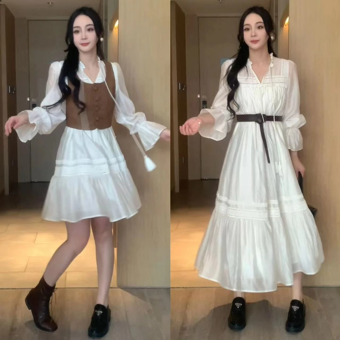 XINYI【马德里古堡】春季连衣裙X624Q00183/X624P00714/X624Q00977