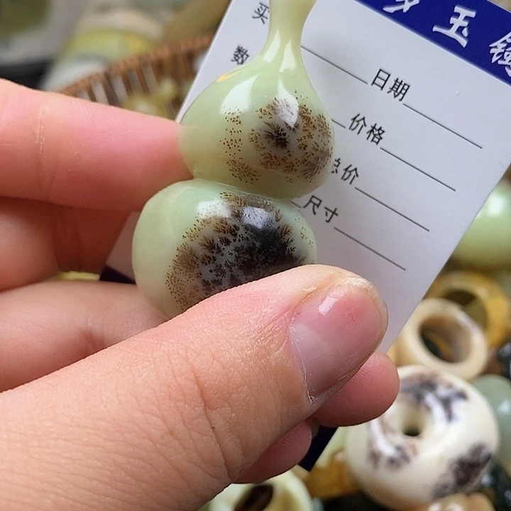 蛇纹石玉颈饰未镶嵌❄️****