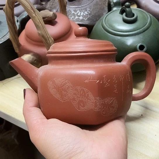 全手工制作宜兴紫砂壶