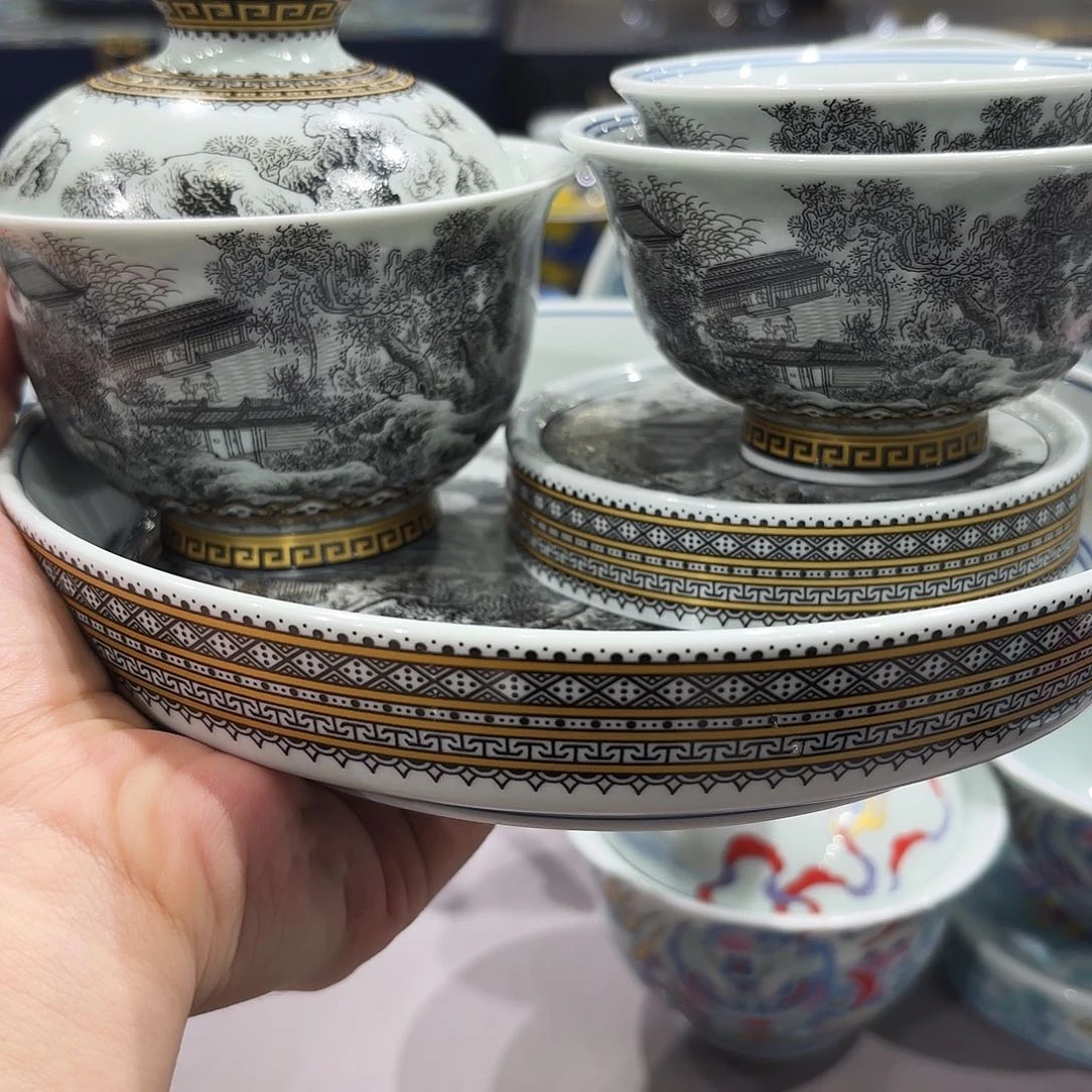 瓷片景德镇瓷器展和