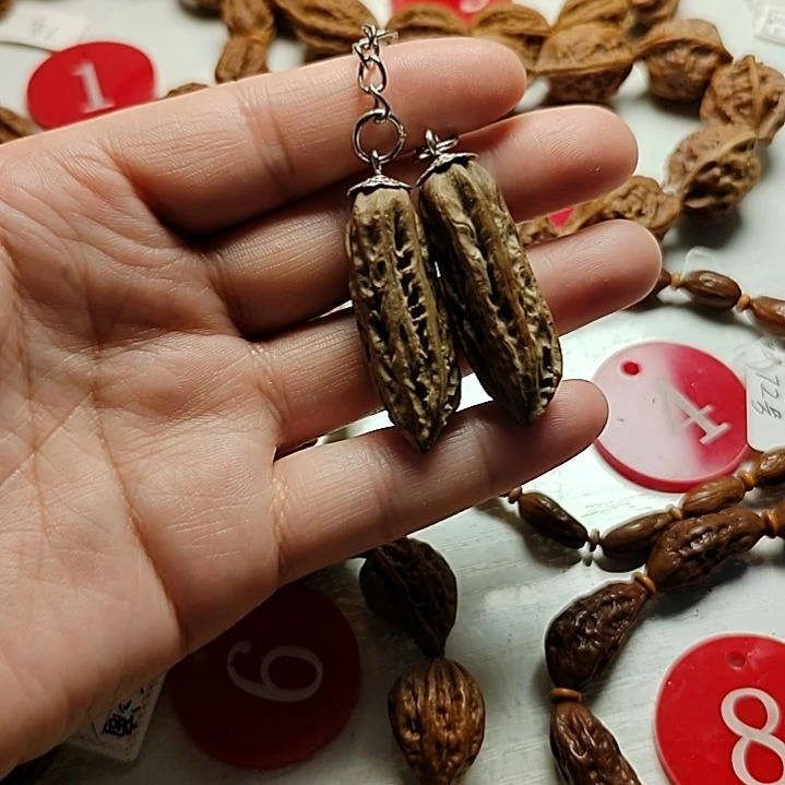 文玩核桃手串波波3双截棍瓜条