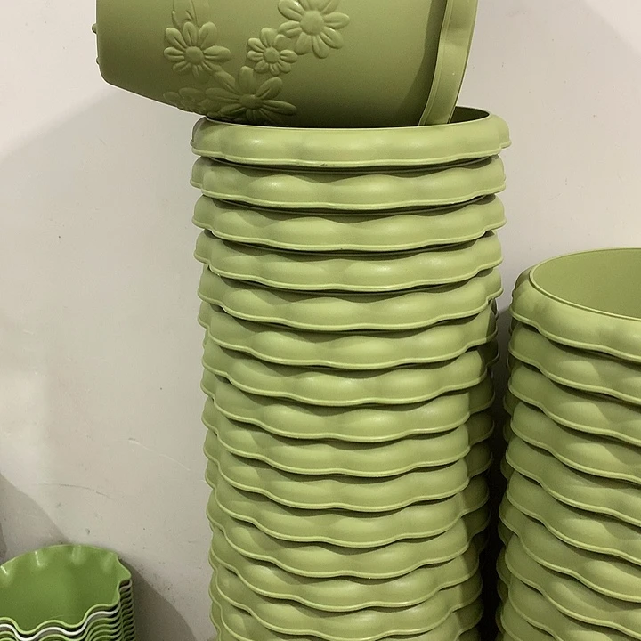 浮雕口30高30绿3个无托