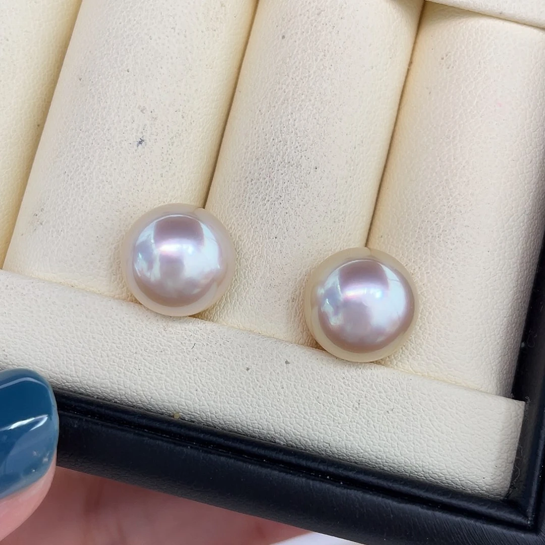 定制海水珍珠未镶嵌裸珠干枯11-12