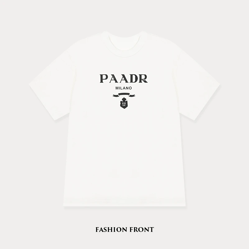 【18011】原创设计潮牌轻奢全棉刺绣重磅时尚短袖男款T恤