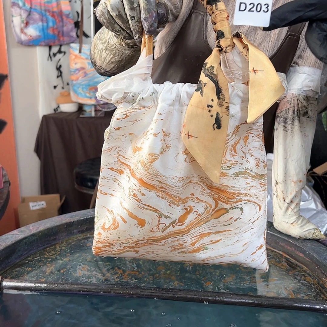 203凌霄花竹节荷包