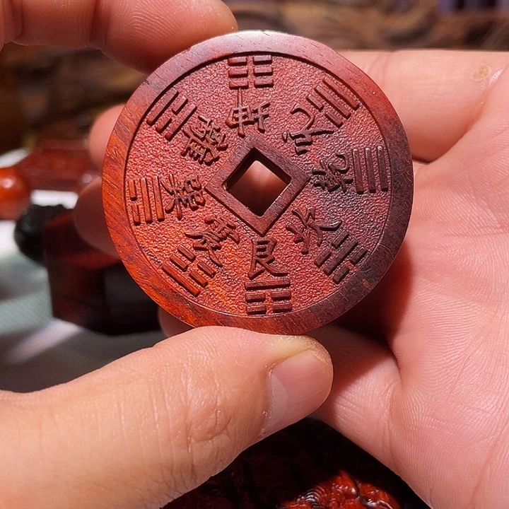 檀香紫檀（小叶紫檀）山鬼挂件5厘米