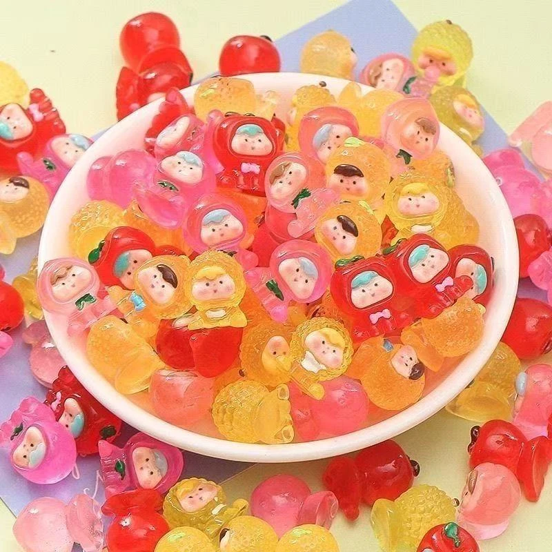 【不拆直邮】小号水果崽崽桌面摆件小礼物手工diy树脂车载装饰品