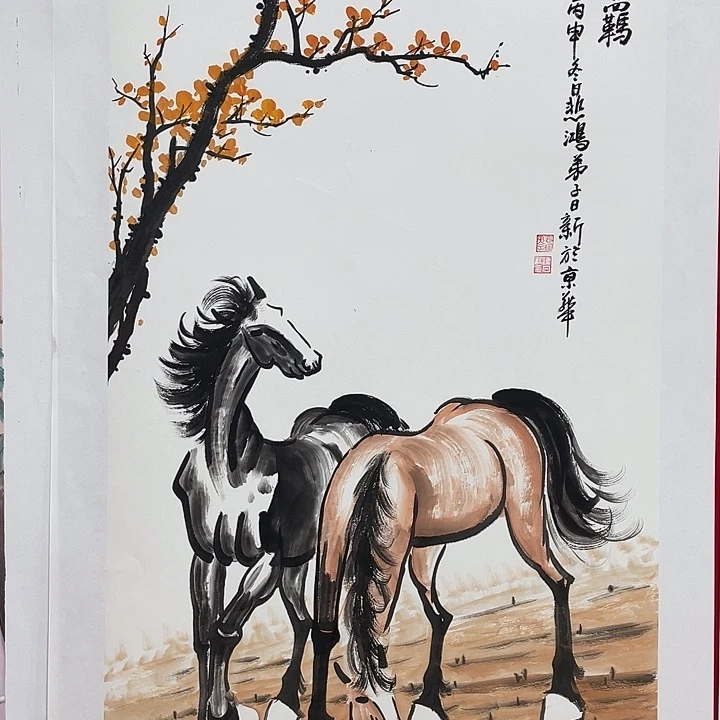 日新画作欣赏作品