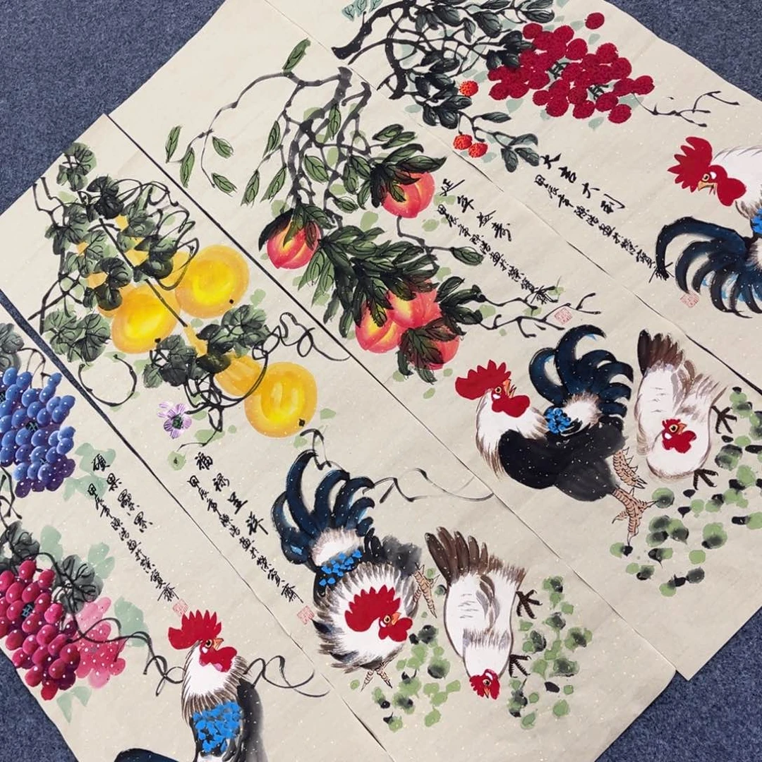 国画我的小伙伴们都在