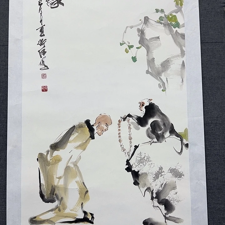 国画书画作品多次