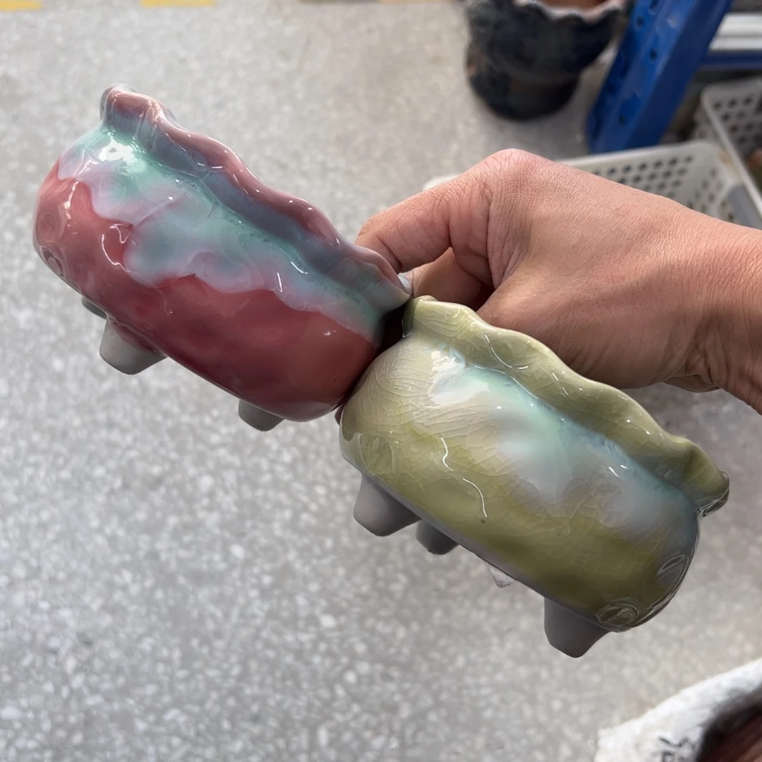 陶瓷陶瓷多肉花盆@@