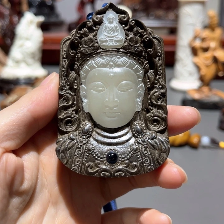 楠木木雕工艺品摆件