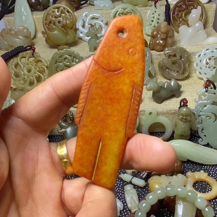 和田玉挂件未镶嵌