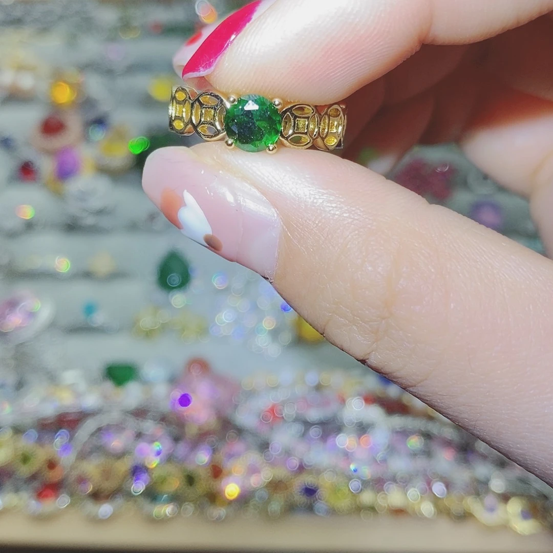 【闪购商品】托帕石耳饰银S925镶嵌