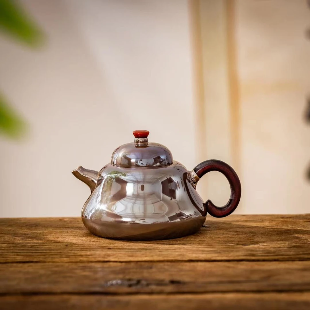蜂鸟工坊 茶家 葫芦紫皮茶壶泡茶壶茶壶茶具 CJZPA1004