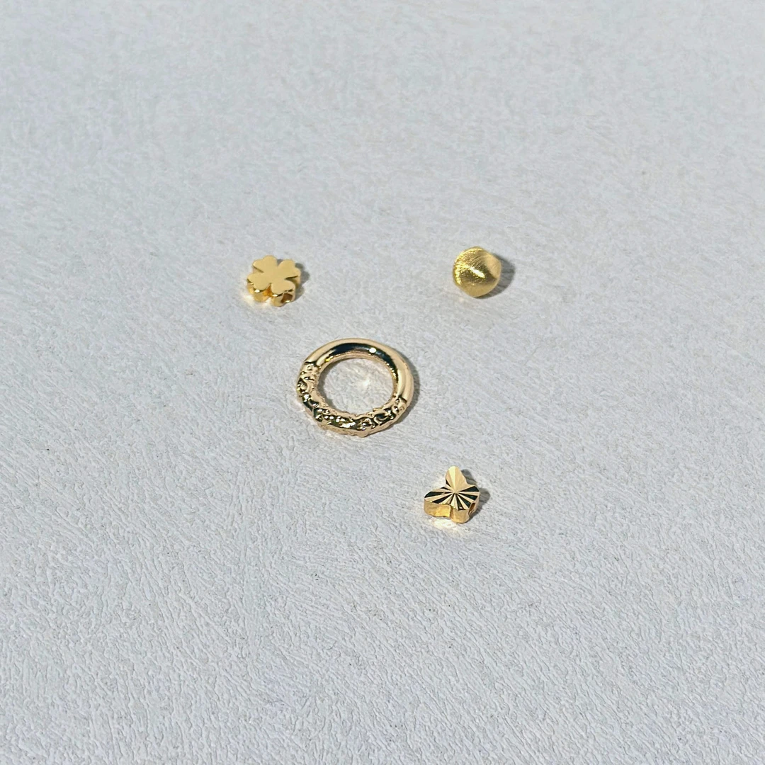 lemi直播链接101-200扣头花托隔珠DIY手工饰品配件材料