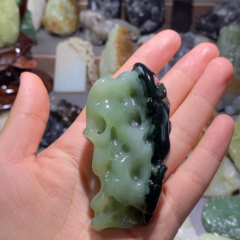 【闪购商品】和田玉未镶嵌把件大*