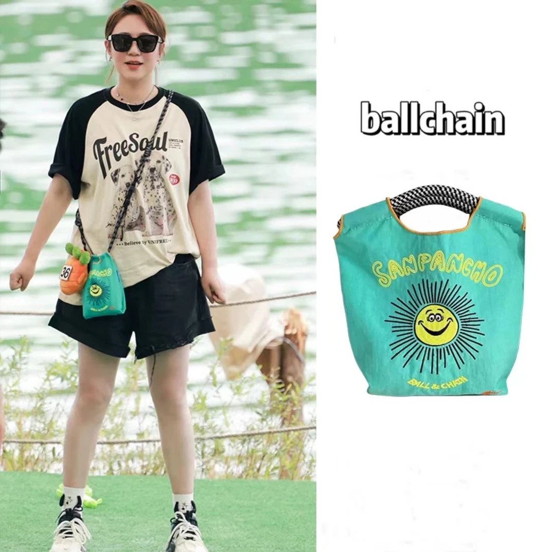 （手机包）宋茜同款时尚刺绣购物袋休闲手拎包包刺绣包斜挎包小包包