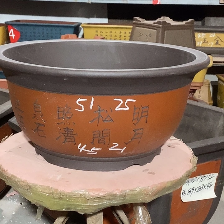 紫砂花盆花盆包邮